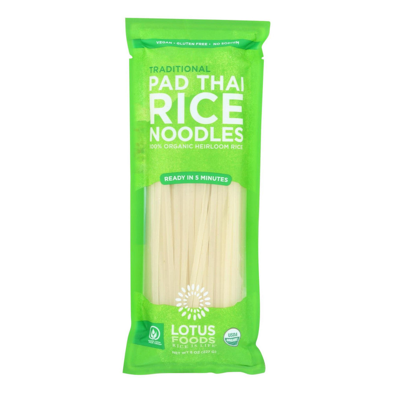 OG1 LOTUS WHT RICE NOODL ( 8 X 8 OZ )
