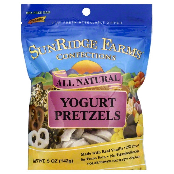 SUNRDG PRETZELS,VAN YOG ( 12 X 5 OZ )
