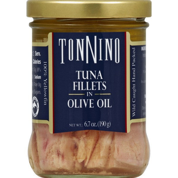 TON TUNA FILLET/OLV OIL ( 6 X 6.7 OZ )