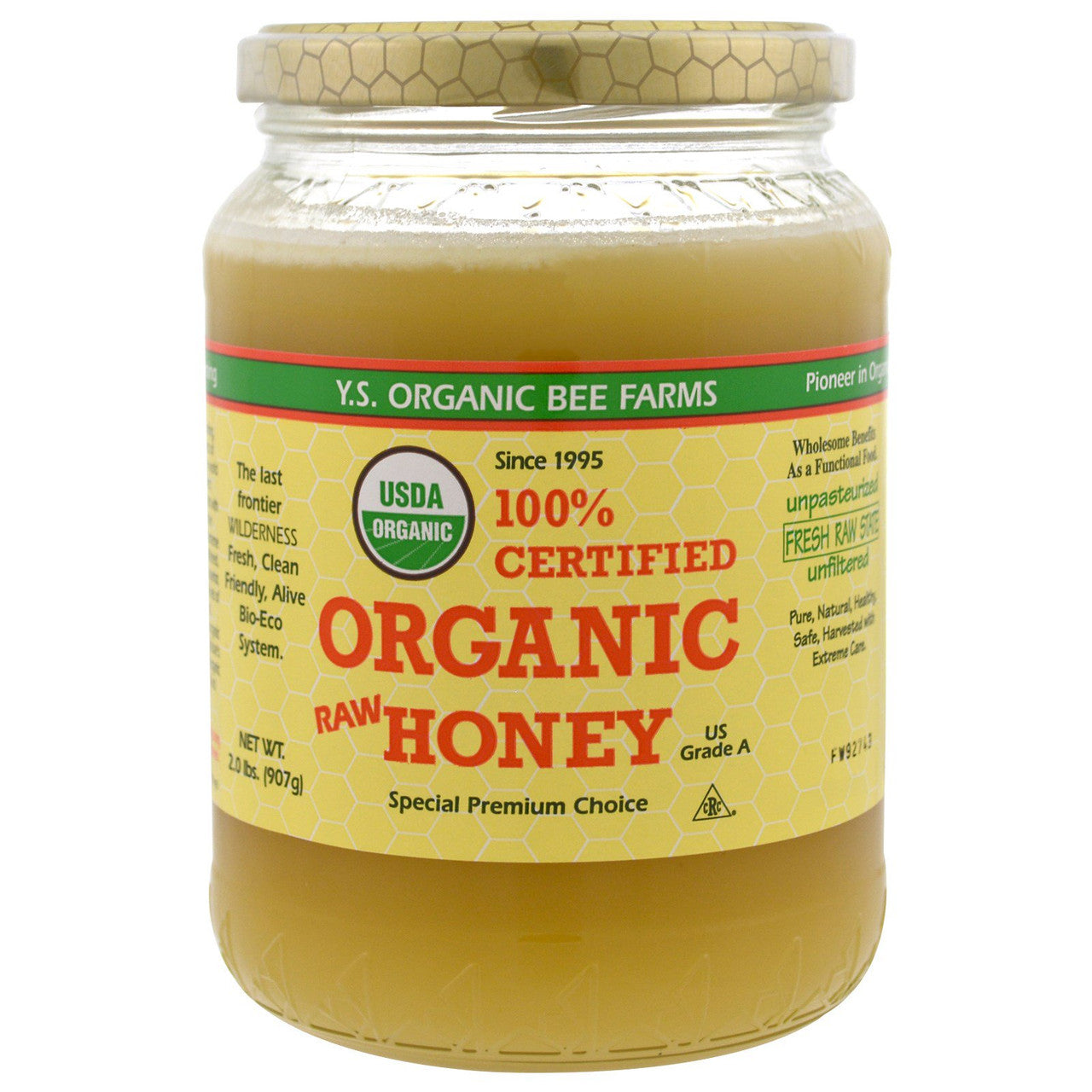 YSOBF HONEY RAW ( 6 X 32 OZ )