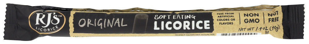 RJS SOFT LICORICE LOG ( 25 X 1.4 OZ )