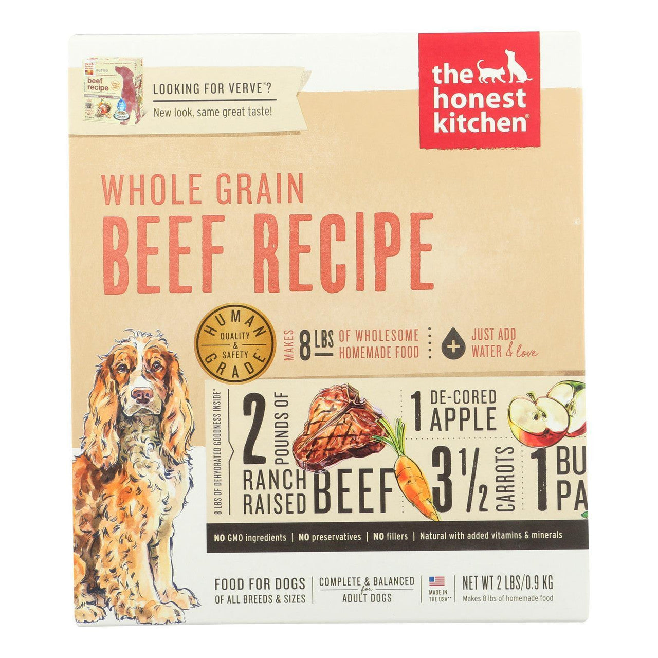 HK DOG FD WHL GRN BEEF ( 6 X 2 LB )