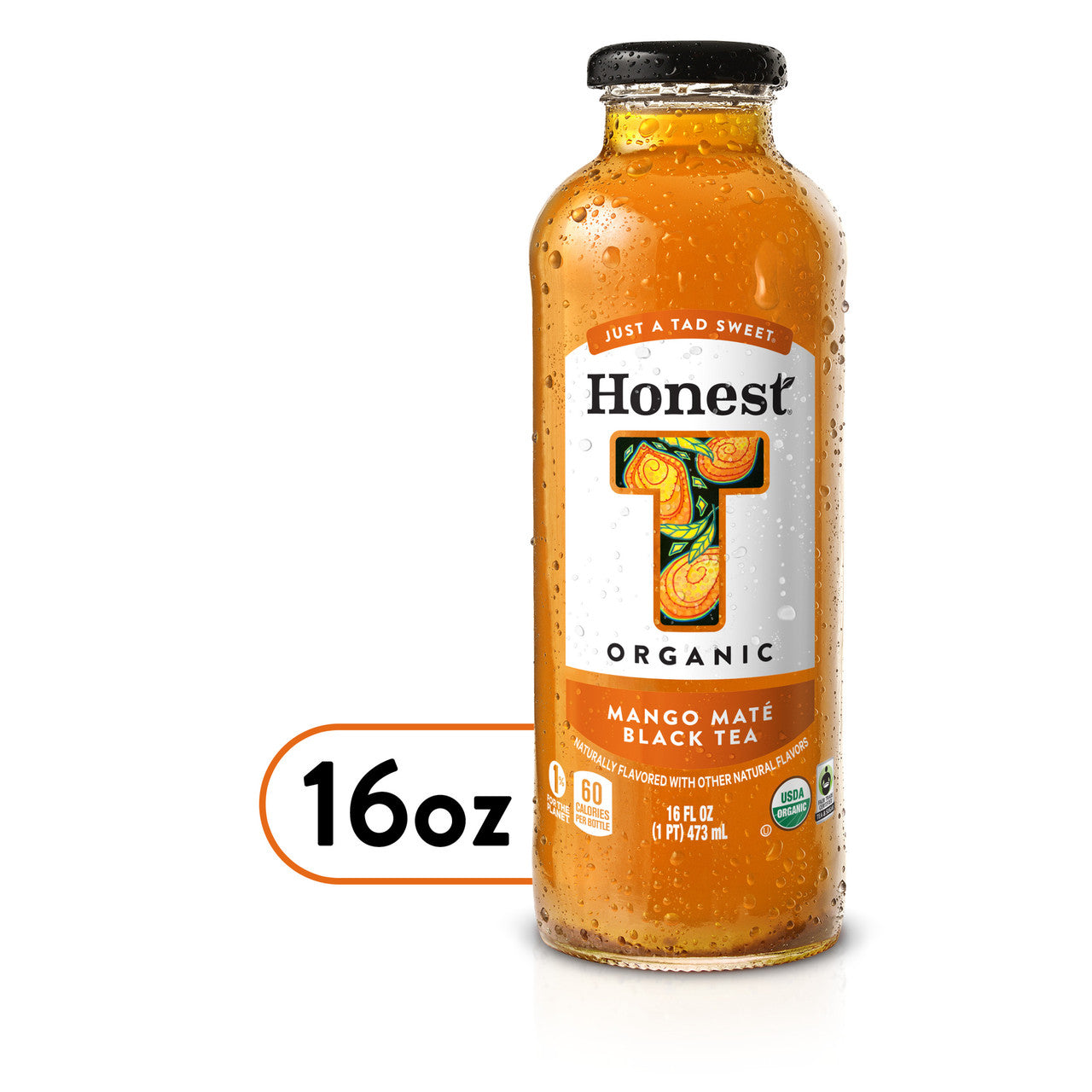 OG2 HON MNG MATE BLK TEA ( 12 X 16 OZ )