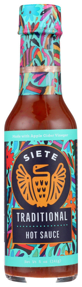 SIETE HOT SAUCE TRAD ( 6 X 5 OZ )