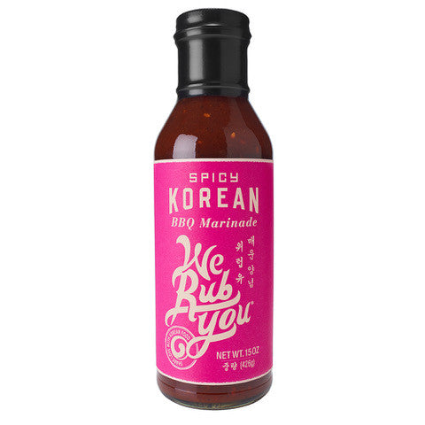 WERUB KOREAN BBQ SC SPCY ( 6 X 15 OZ )