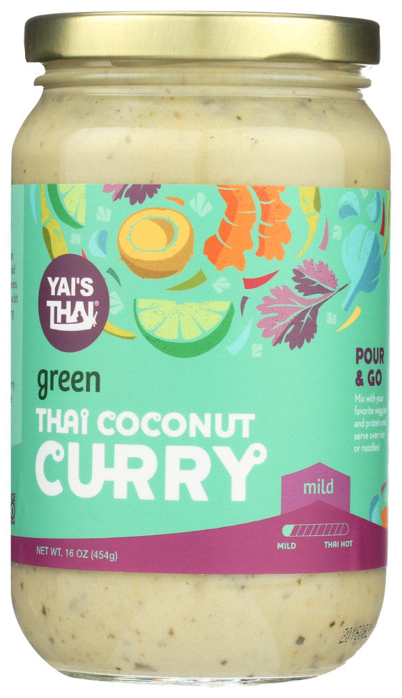 YAIS THAI CNUT CURRY GRN ( 6 X 16 OZ )