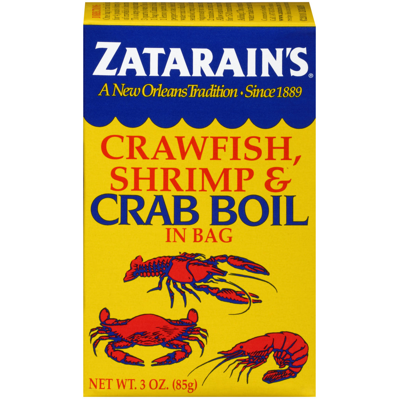 ZATAR CRAB/SHMP BOIL DRY ( 6 X 3 OZ )