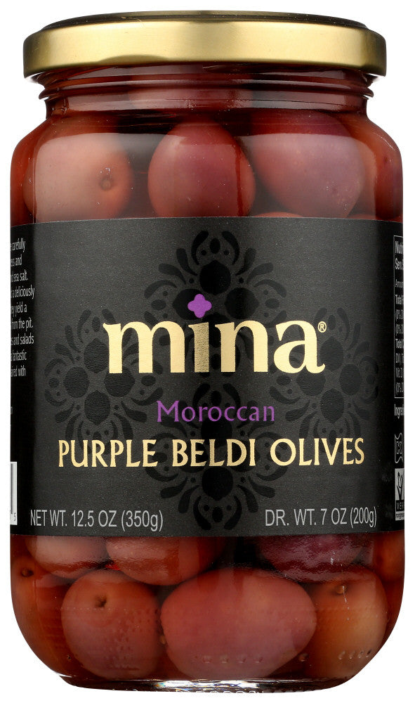 MINA PURPLE BELDI OLIVES ( 6 X 12.5 OZ )