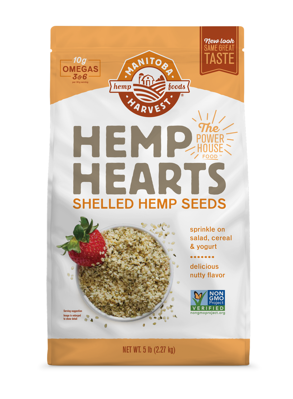 Manitoba Harvest Manitoba Hemp Hearts (1x5 LB )