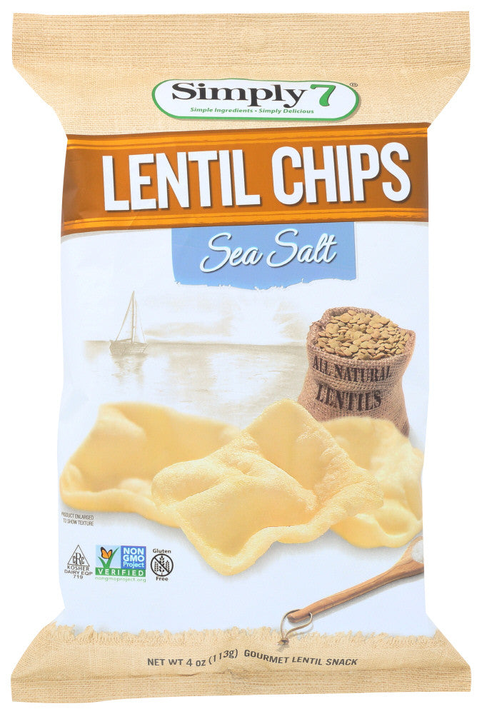 SIMPLY7 LENTIL CHP SSALT ( 12 X 4 OZ )