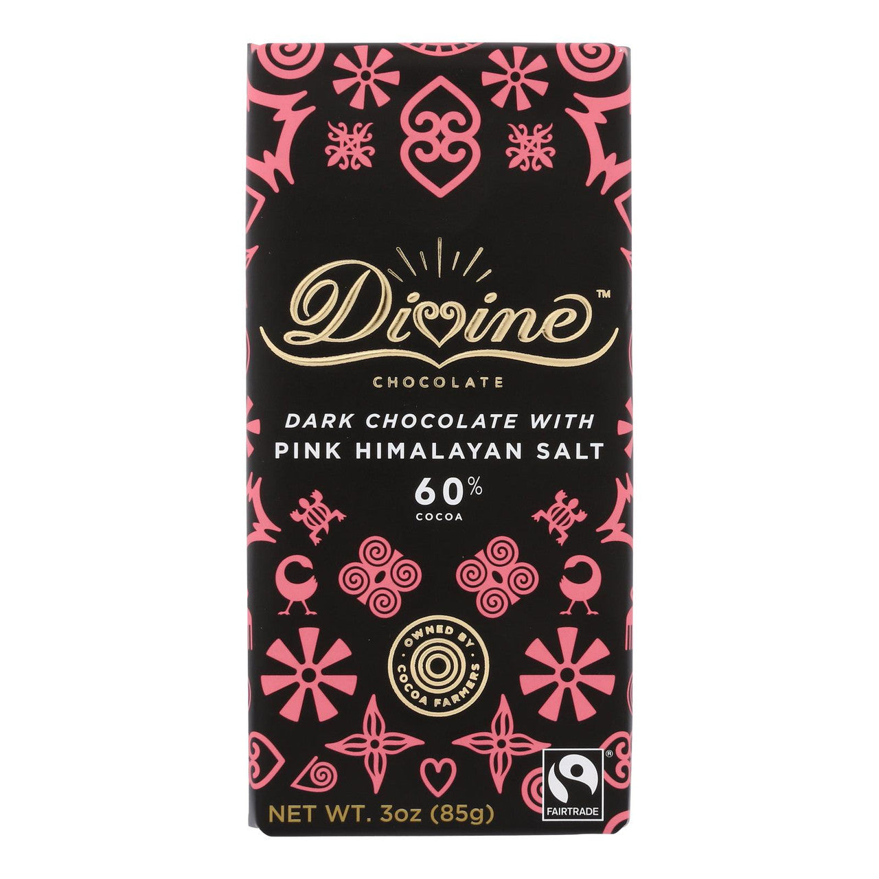 DIVINE DK CHOC HMLYN SLT ( 12 X 3 OZ )