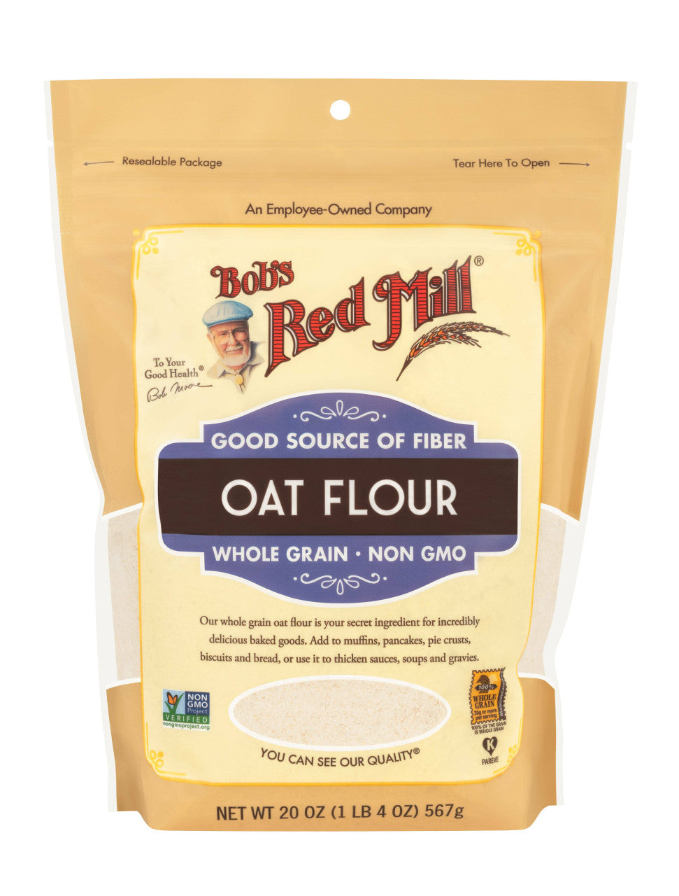 BOBS OAT FLOUR ( 4 X 20 OZ )