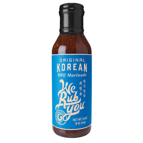 WERUB KOREAN BBQ SC ORIG ( 6 X 15 OZ )