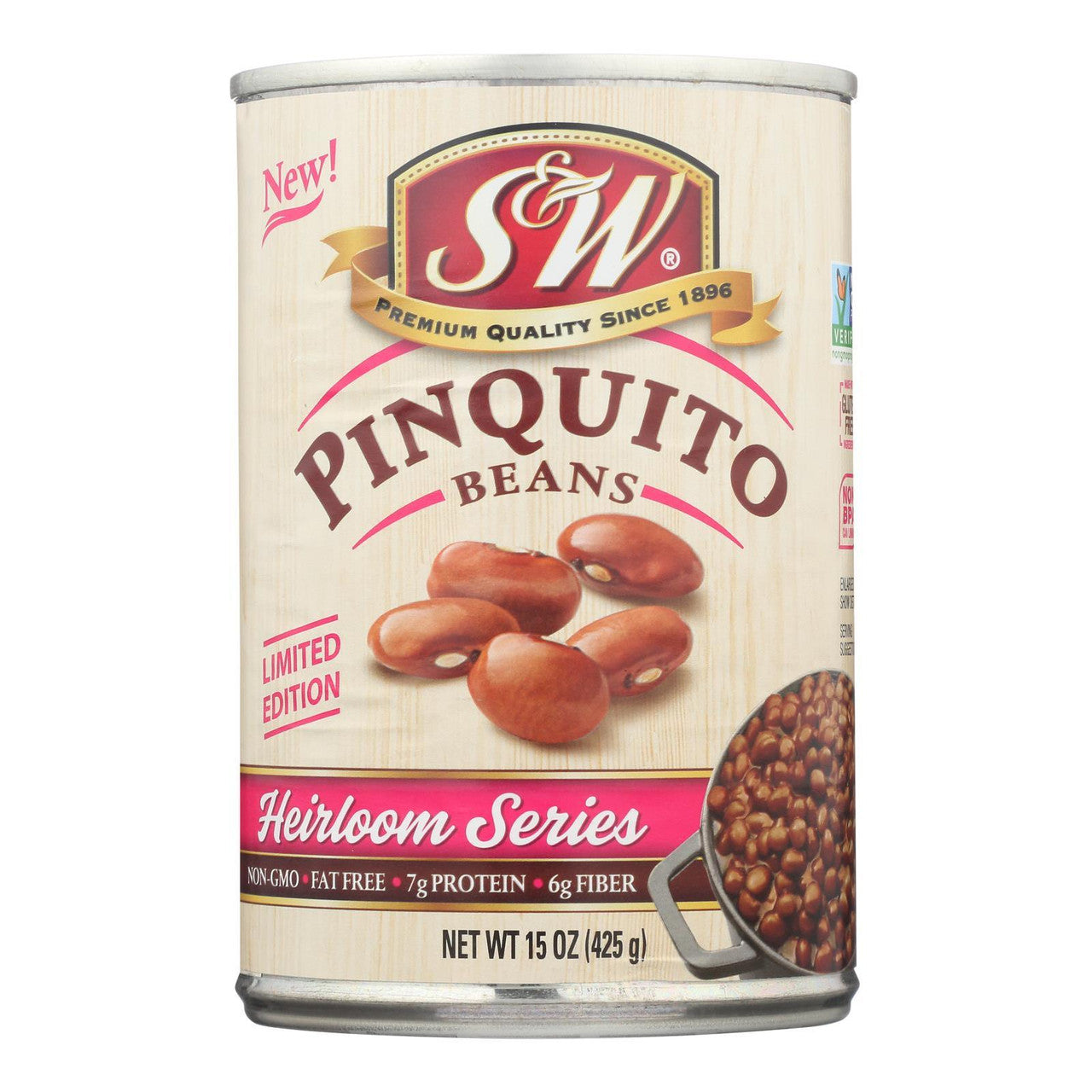 S&W PINQUITO BEAN HRLM ( 12 X 15 OZ )