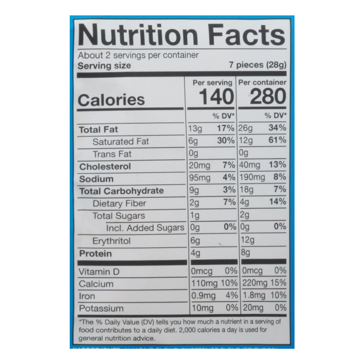 HKS KETO SNKRDDL COOKIE ( 6 X 2 OZ )
