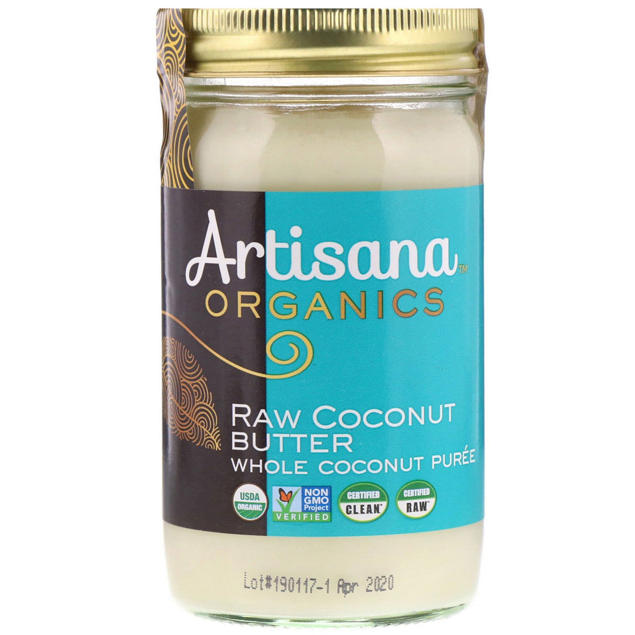 OG2 ART RAW COCONUT BTR ( 6 X 14 OZ )