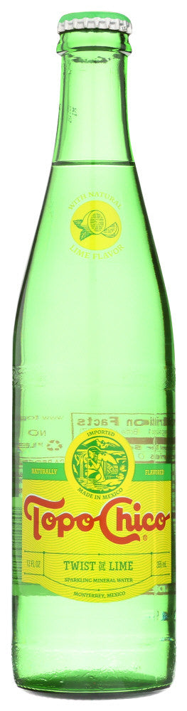 TOPO CHICO MIN WTR/LIME ( 24 X 12 OZ )