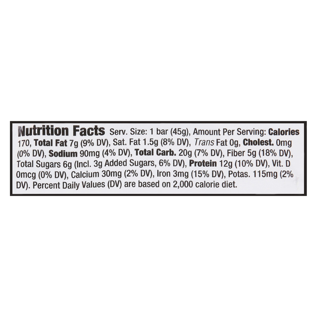 L&L CHOC ALMND CKIE BAR ( 9 X 1.59 OZ )