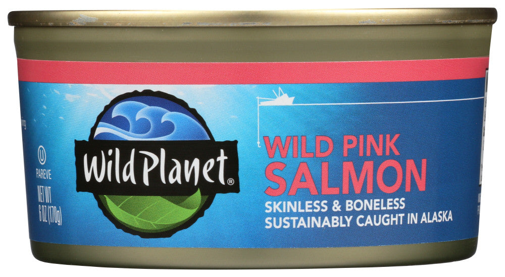 Wild Planet Wild Alaskan Pink Salmon(12x6 Oz)