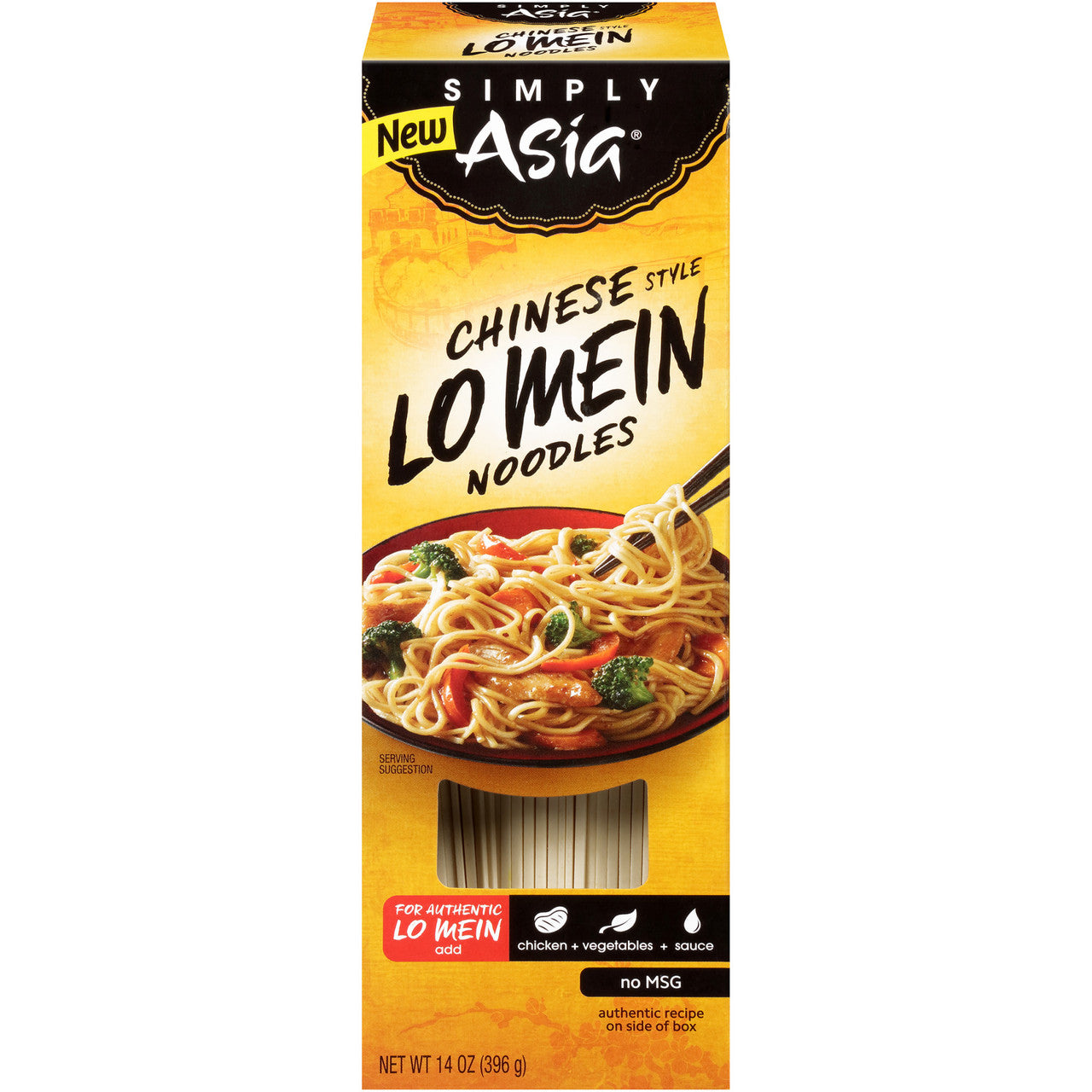 SASIA LO MEIN NOODLES ( 6 X 14 OZ )