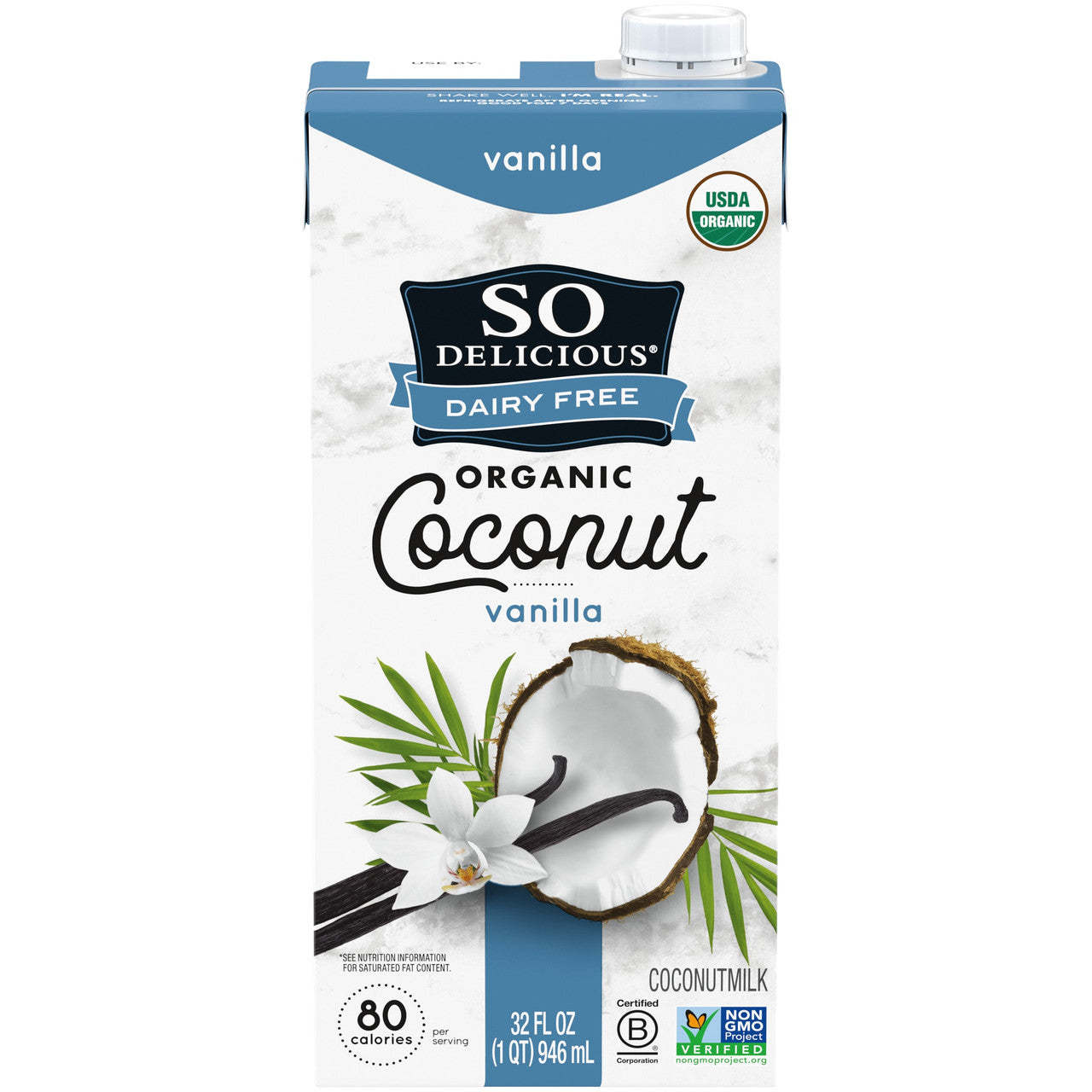 OG3 SO DEL CNUT MILK VAN ( 12 X 32 OZ )