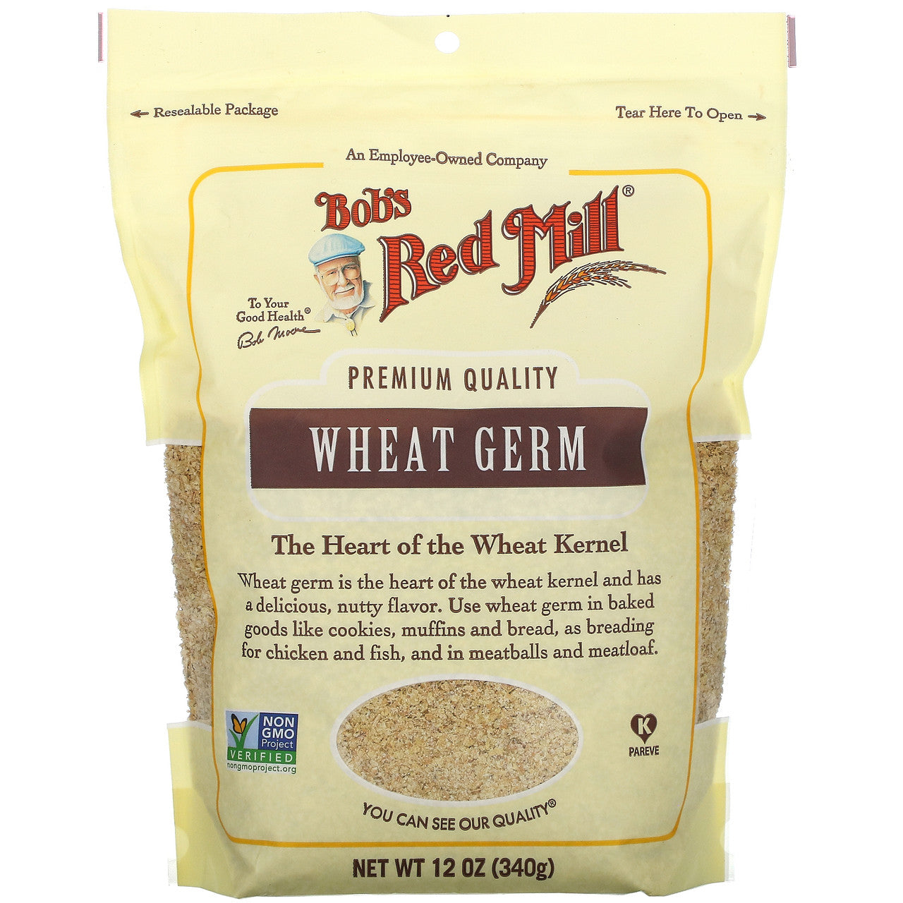 BOBS WHEAT GERM CEREAL ( 4 X 12 OZ )