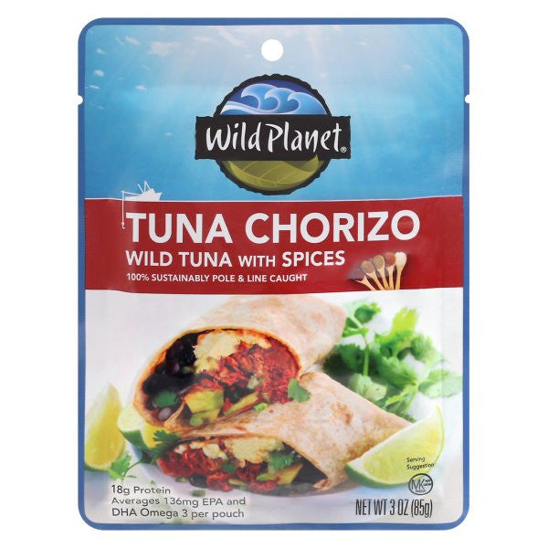 W P TUNA CHORIZO W/SPICE ( 24 X 3 OZ )
