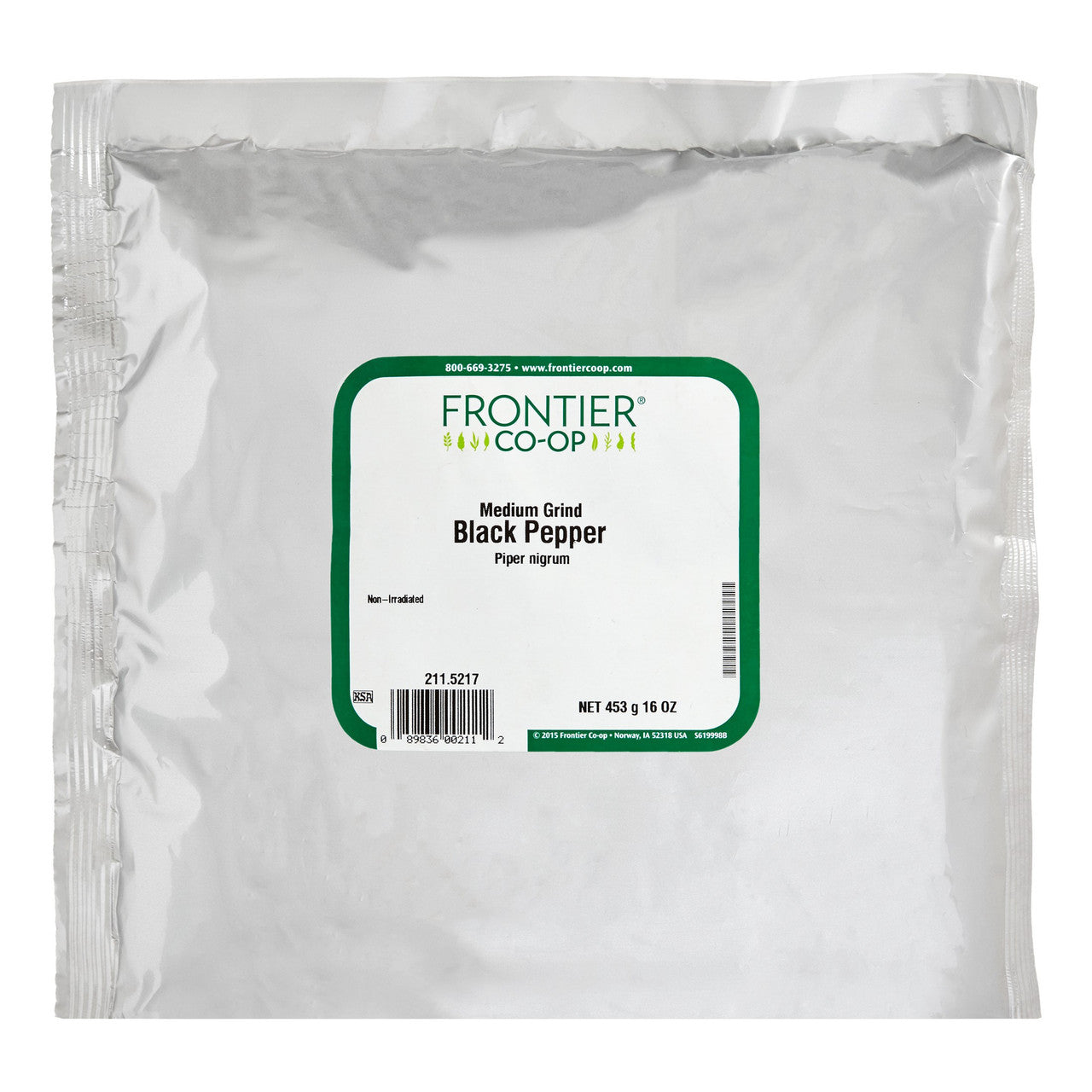 FC PEPPER BLACK MED GR ( 1 X 1 LB )