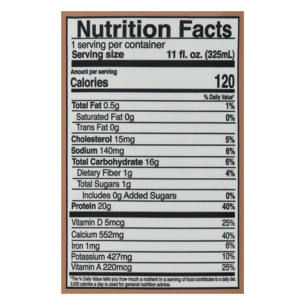 SM RTD XPRSO CHOC MLK LF ( 12 X 11 OZ )