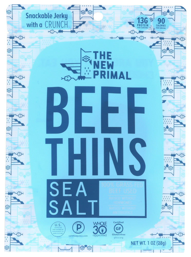 TNP BEEF THINS SSALT PAL ( 8 X 1 OZ )