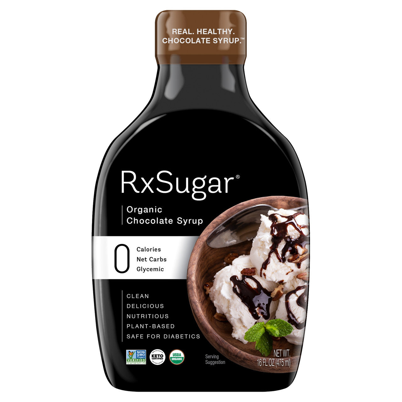 RX CHOC SYRUP SF ( 6 X 16 OZ )