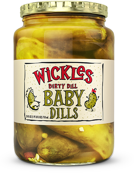 WICKLES BABY DILLS DIRTY ( 6 X 24 OZ )