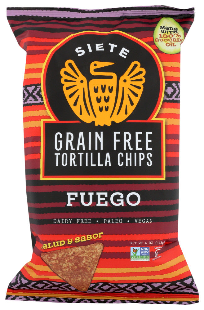 SIETE FUEGO TORTLLA CHIP ( 6 X 4 OZ )