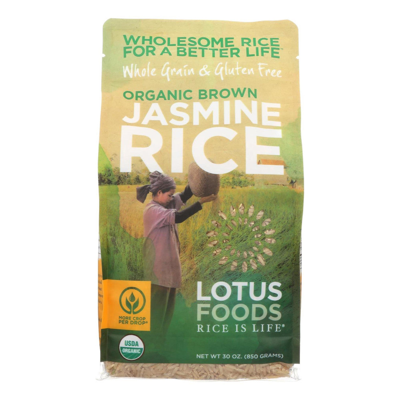 OG1 LOTUS BRWN JASMINE ( 6 X 30 OZ )