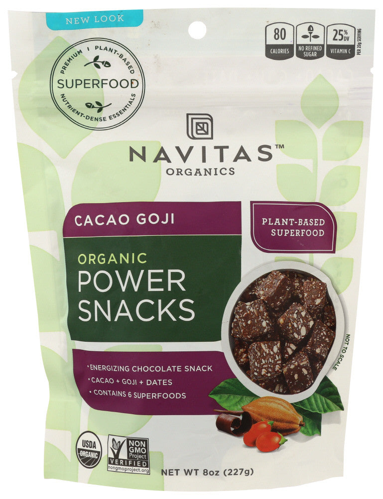 Navitas Naturals Cacao Goji Power Snack (12x8 OZ)