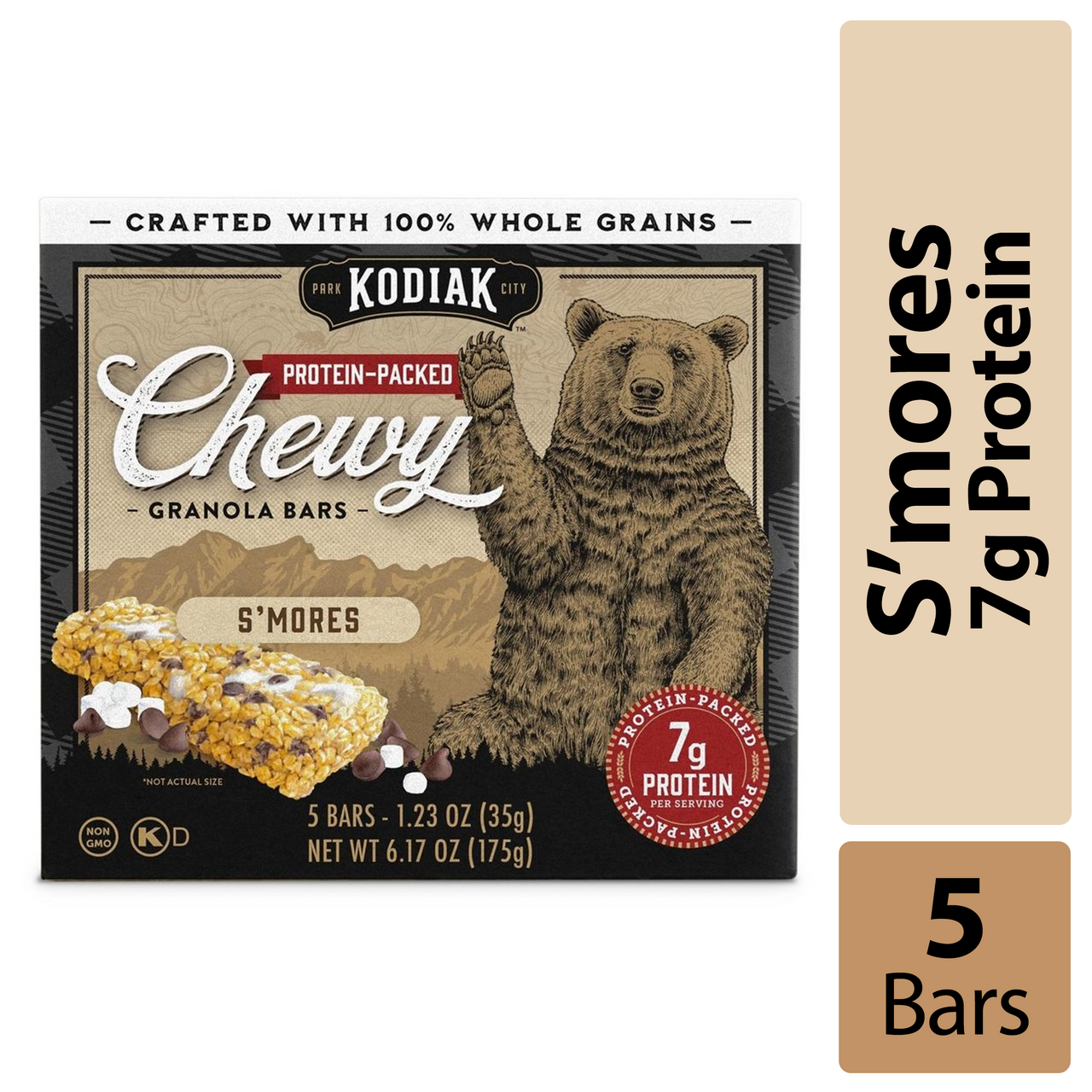 KOD SMORES CHWY GRNLA BR ( 12 X 6.17 OZ )