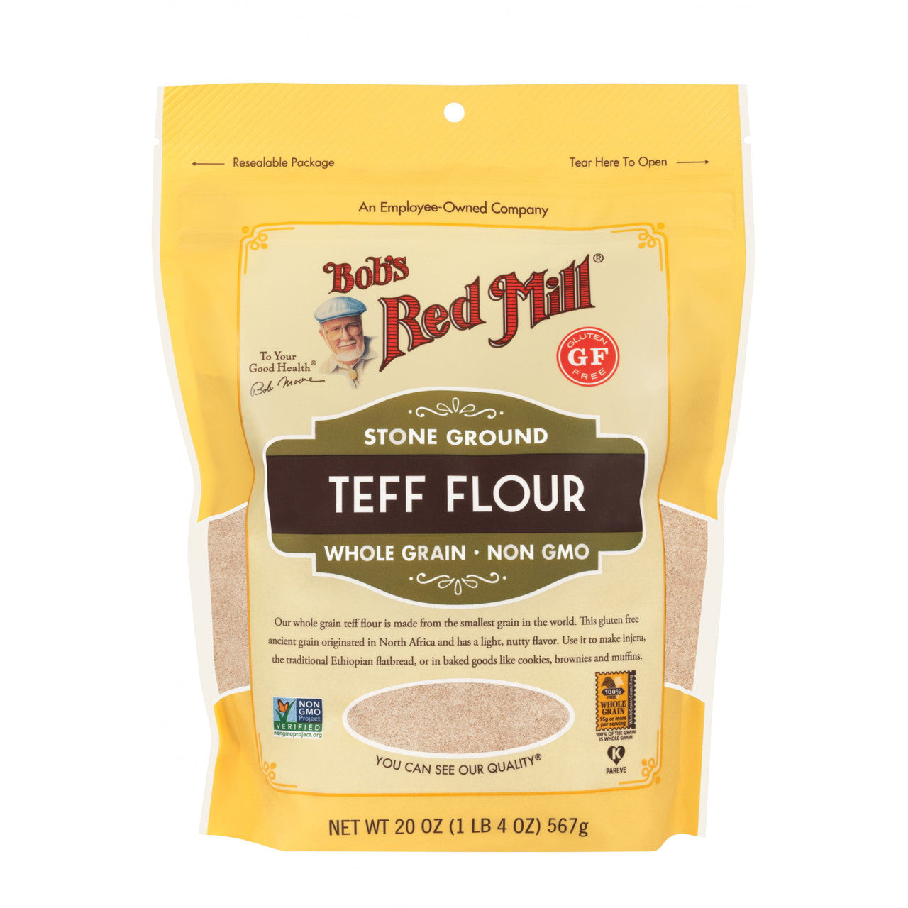 BOBS TEFF FLOUR ( 4 X 20 OZ )
