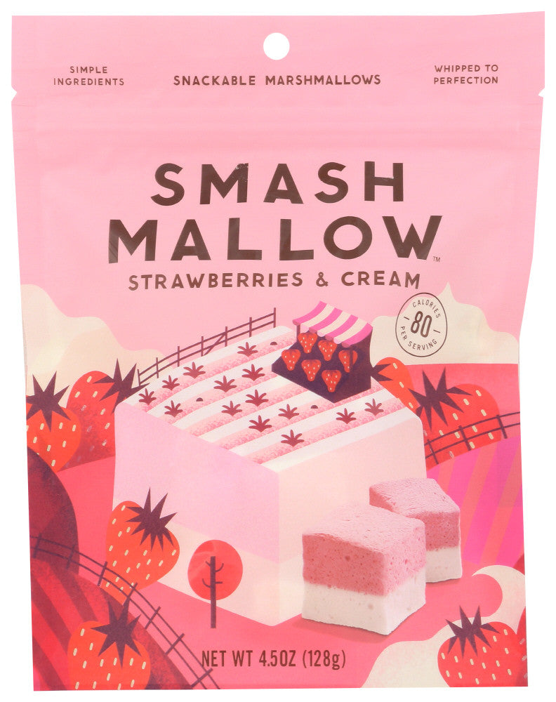 SMASHMLW STRAW & CREAM ( 12 X 4.5 OZ )