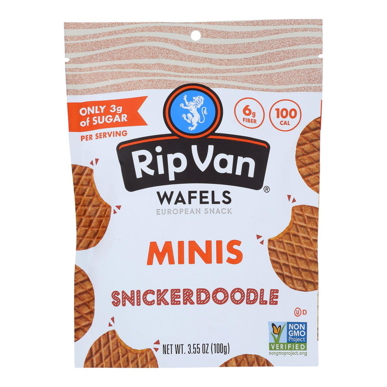 RVW WAFL MINI SNKDLE LS ( 6 X 3.55 OZ )