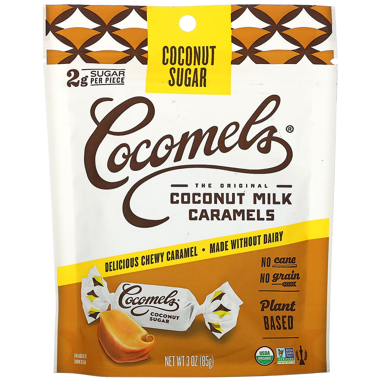 OG2 COCOMEL CNUT SUGAR ( 6 X 3 OZ )
