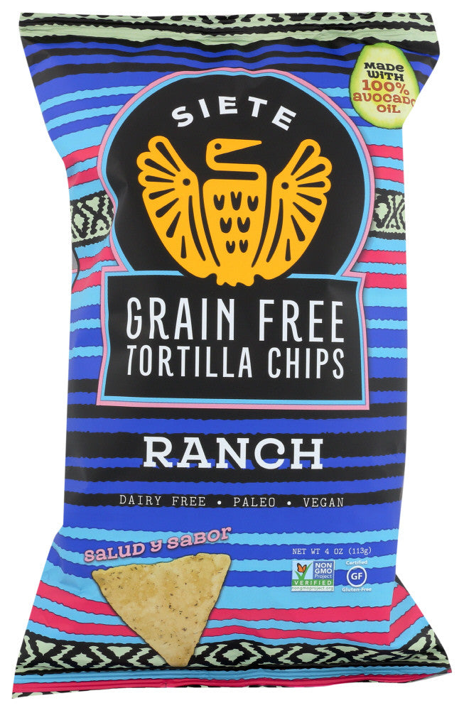 SIETE RANCH TORT CHIPS ( 6 X 4 OZ )