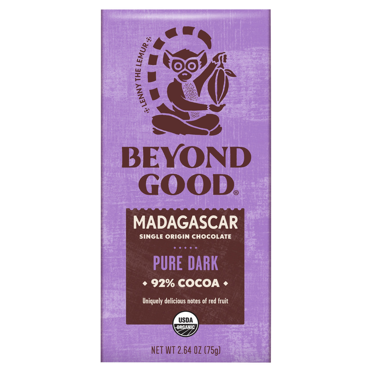 OG2 BGOOD 92% PURE DARK ( 12 X 2.64 OZ )
