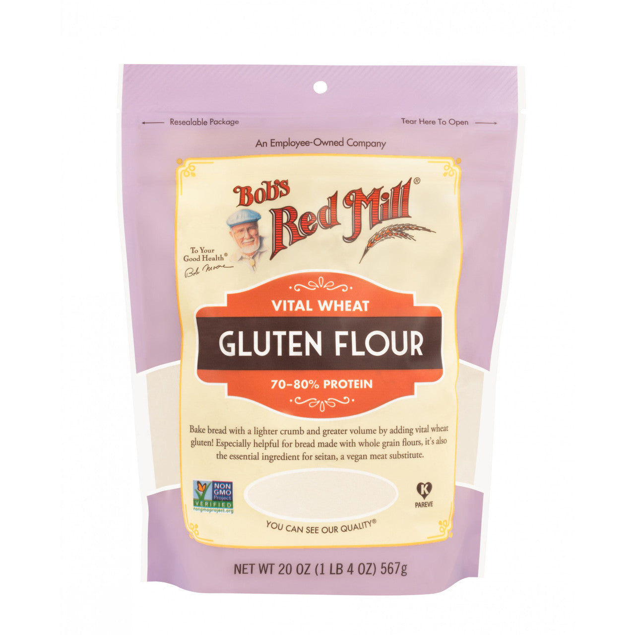 BOBS WHEAT GLUTEN ( 4 X 20 OZ )