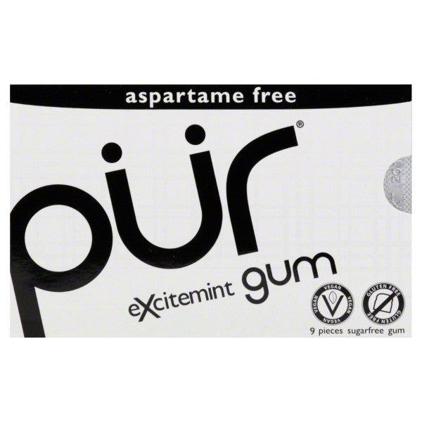 Pur Gum Pur Gum Wintergreen 9 Pc (12X12.6 Gram)