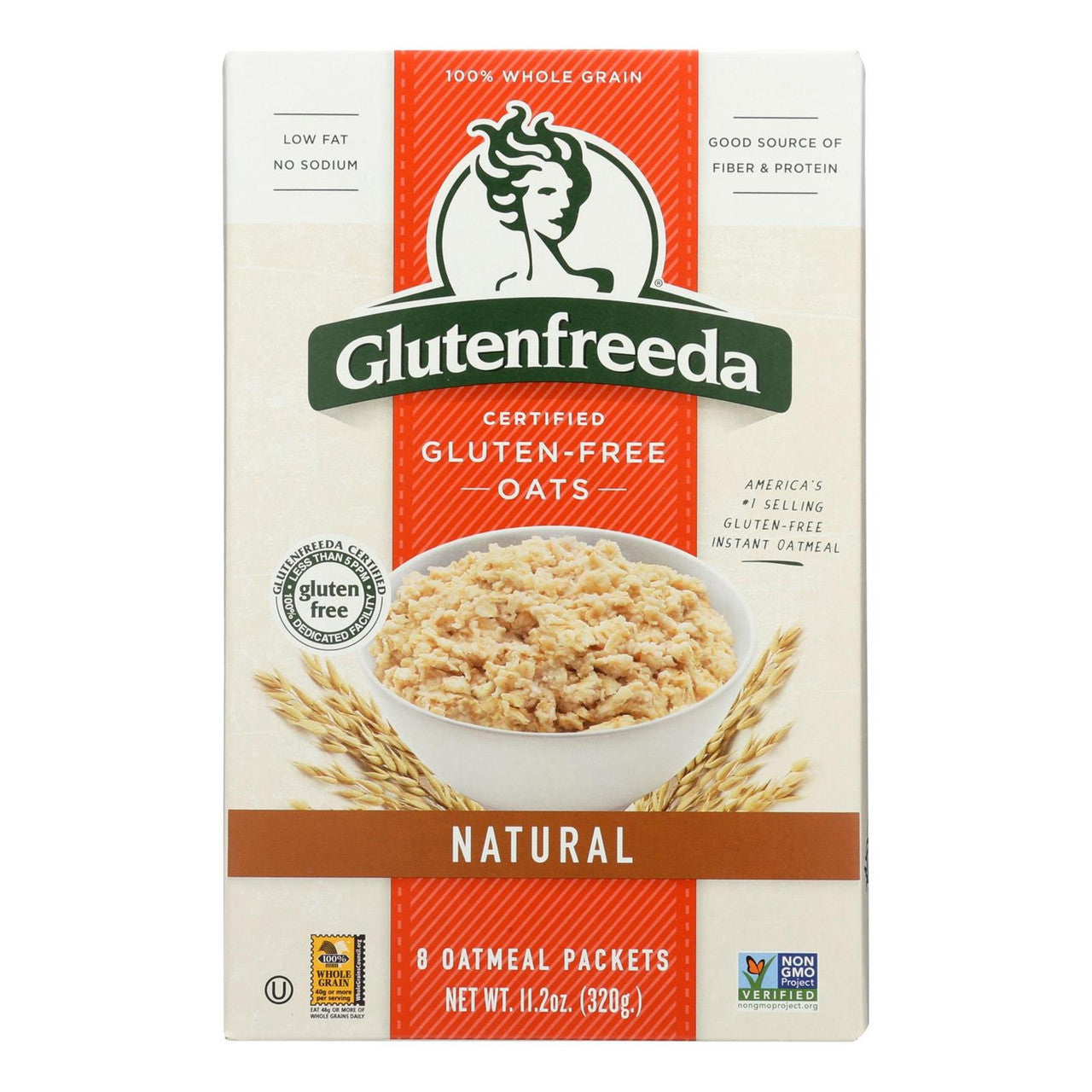 LILLYB NAT/PLAIN OATML ( 8 X 11.28 OZ )