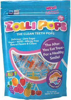 ZOLLIPOPS ASST FRT CNDY ( 16 X 5.2 OZ )