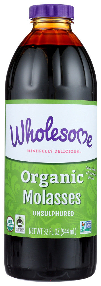 Wholesome Sweeteners Blackstrap Molasses Molasses (12x32 Oz)