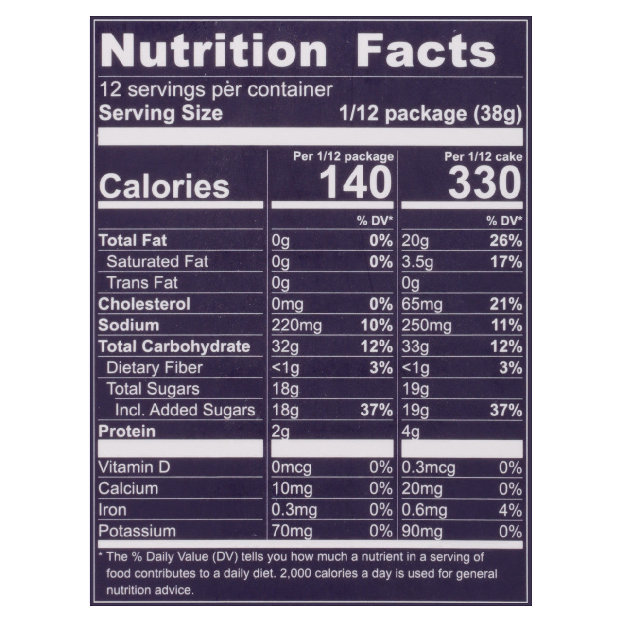 OG2 WHLSLM CAKE MIX GLDN ( 6 X 16 OZ )