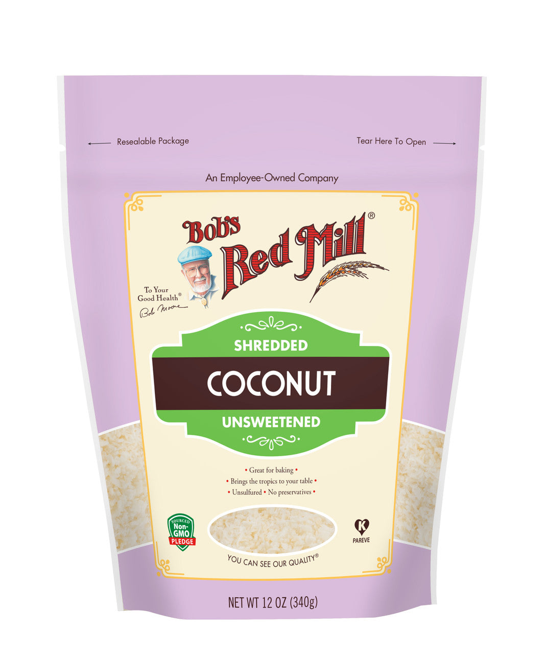 BOBS SHREDED COCONUT ( 4 X 24 OZ )