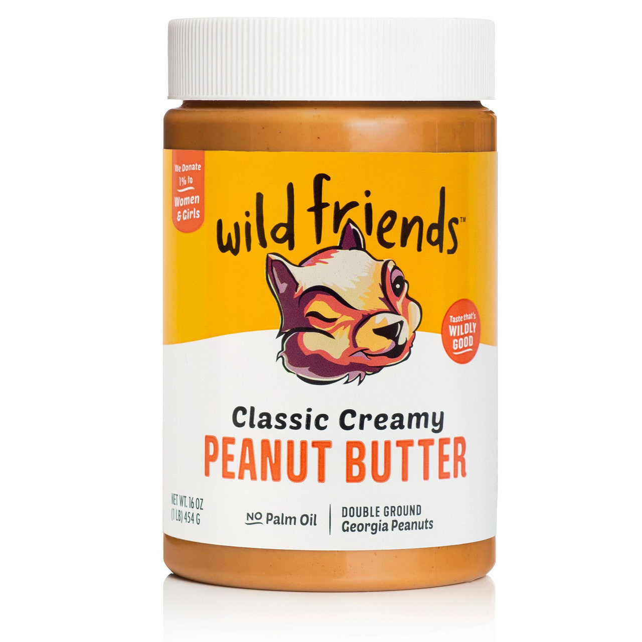 Wild Friends Foods Peanut Butter Classic Creamy (6x16 OZ)